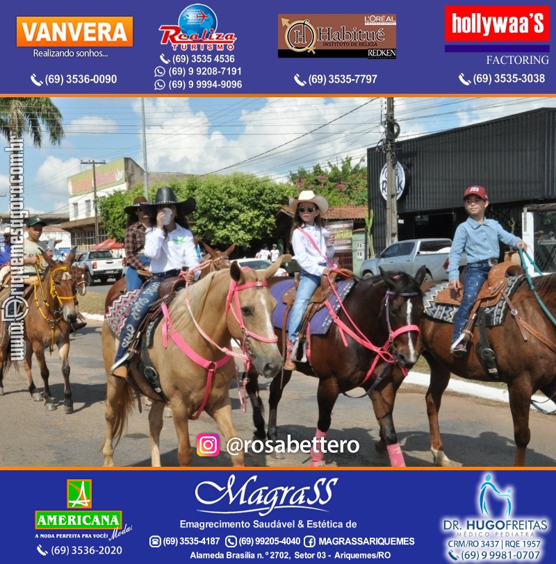 EXPOARI 2022 - Cavalgada em Ariquemes Rondônia