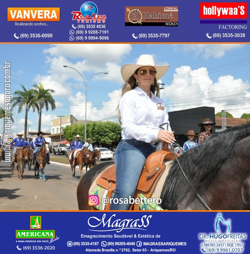 EXPOARI 2022 - Cavalgada em Ariquemes Rondônia