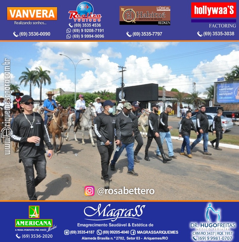 EXPOARI 2022 - Cavalgada em Ariquemes Rondônia