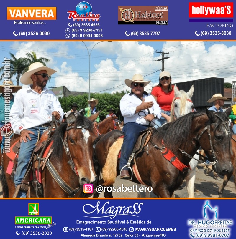 EXPOARI 2022 - Cavalgada em Ariquemes Rondônia