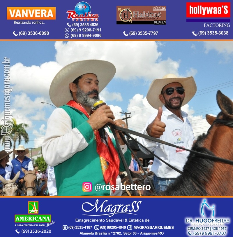 EXPOARI 2022 - Cavalgada em Ariquemes Rondônia