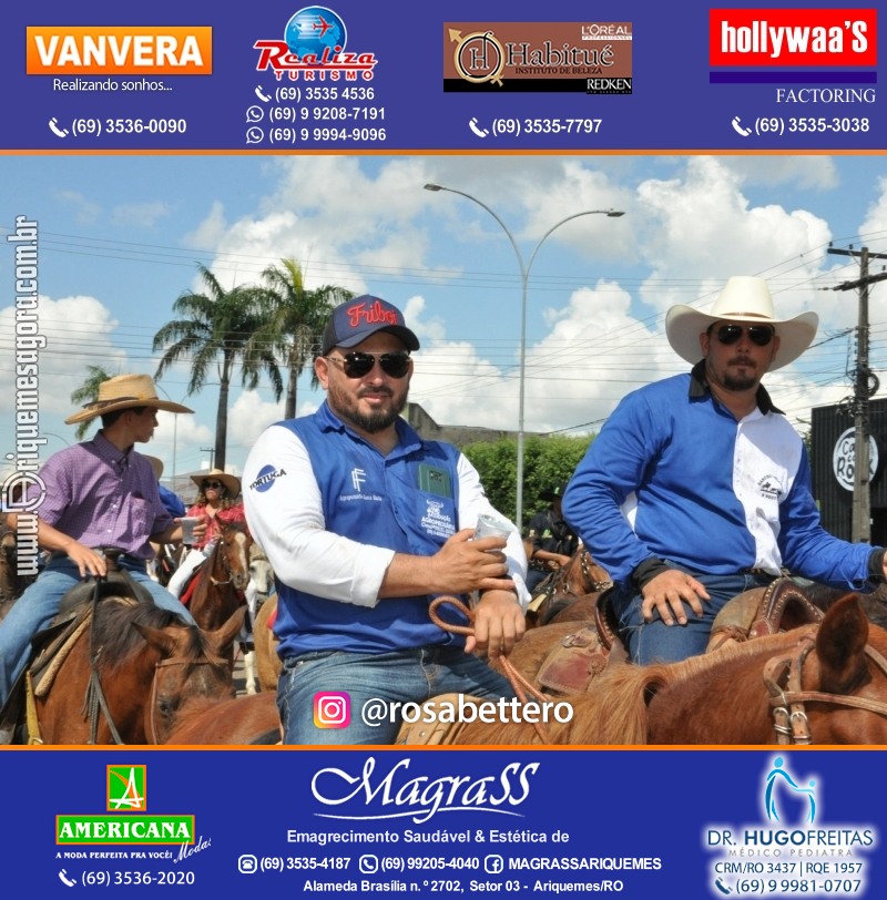 EXPOARI 2022 - Cavalgada em Ariquemes Rondônia