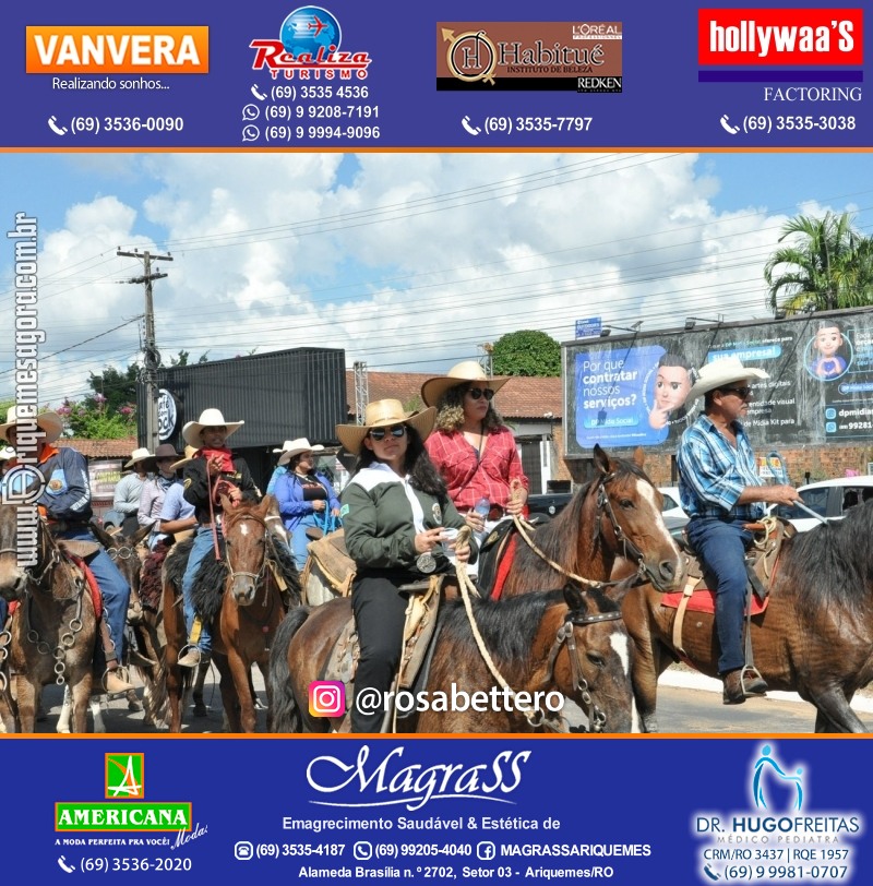 EXPOARI 2022 - Cavalgada em Ariquemes Rondônia
