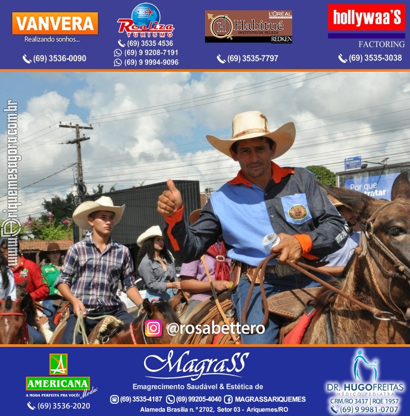 EXPOARI 2022 - Cavalgada em Ariquemes Rondônia
