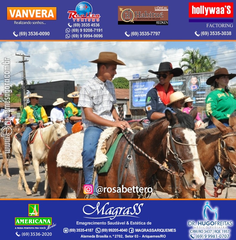 EXPOARI 2022 - Cavalgada em Ariquemes Rondônia