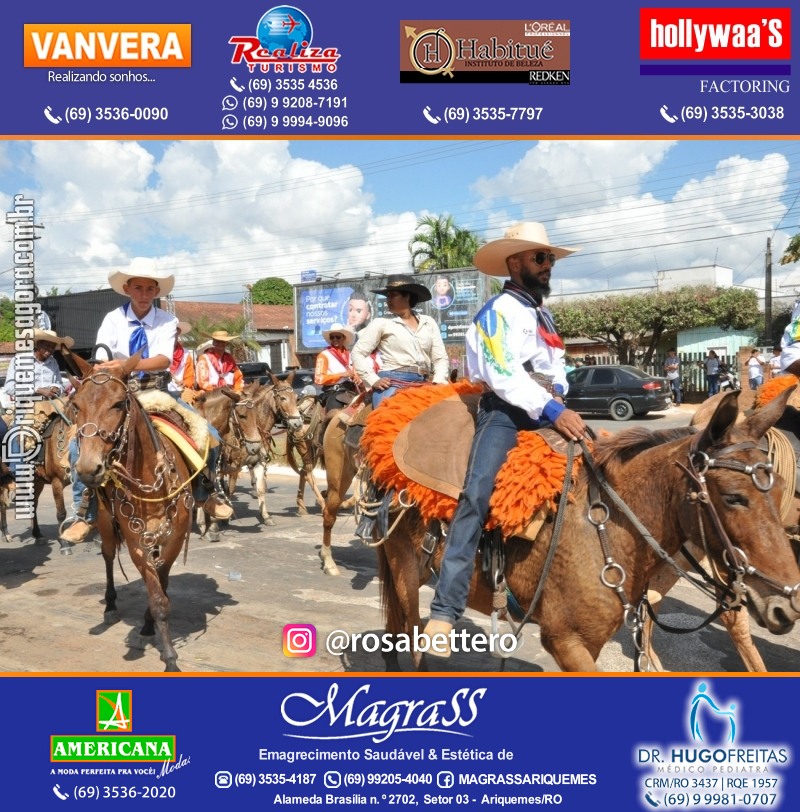 EXPOARI 2022 - Cavalgada em Ariquemes Rondônia