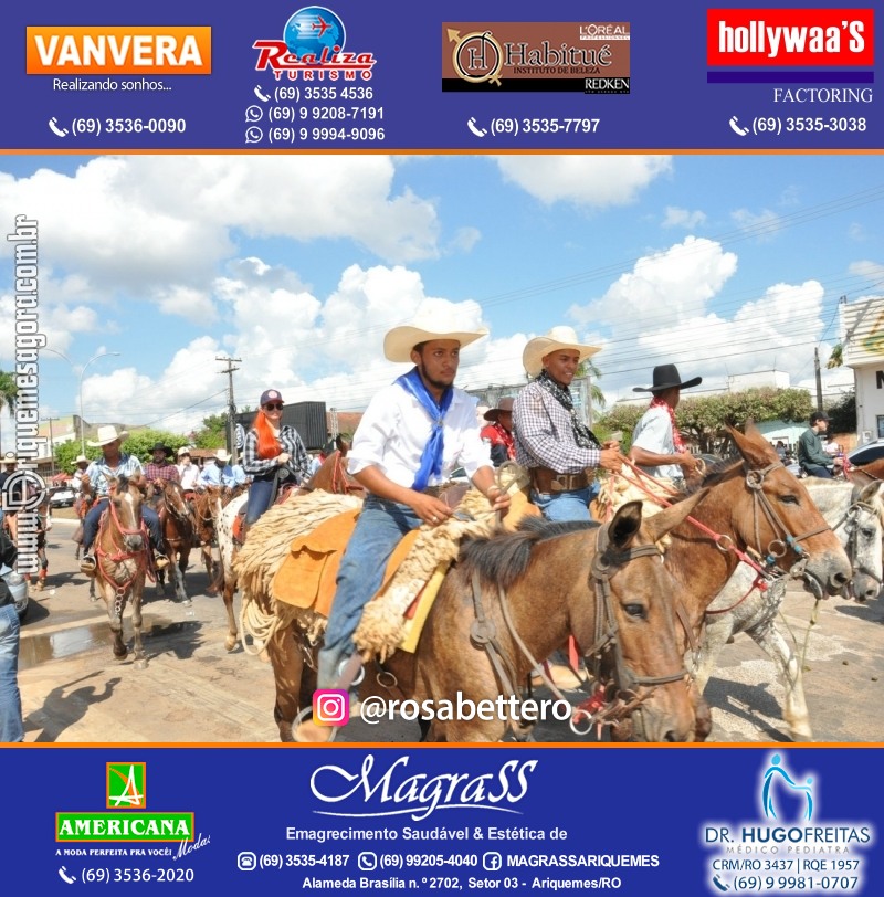 EXPOARI 2022 - Cavalgada em Ariquemes Rondônia
