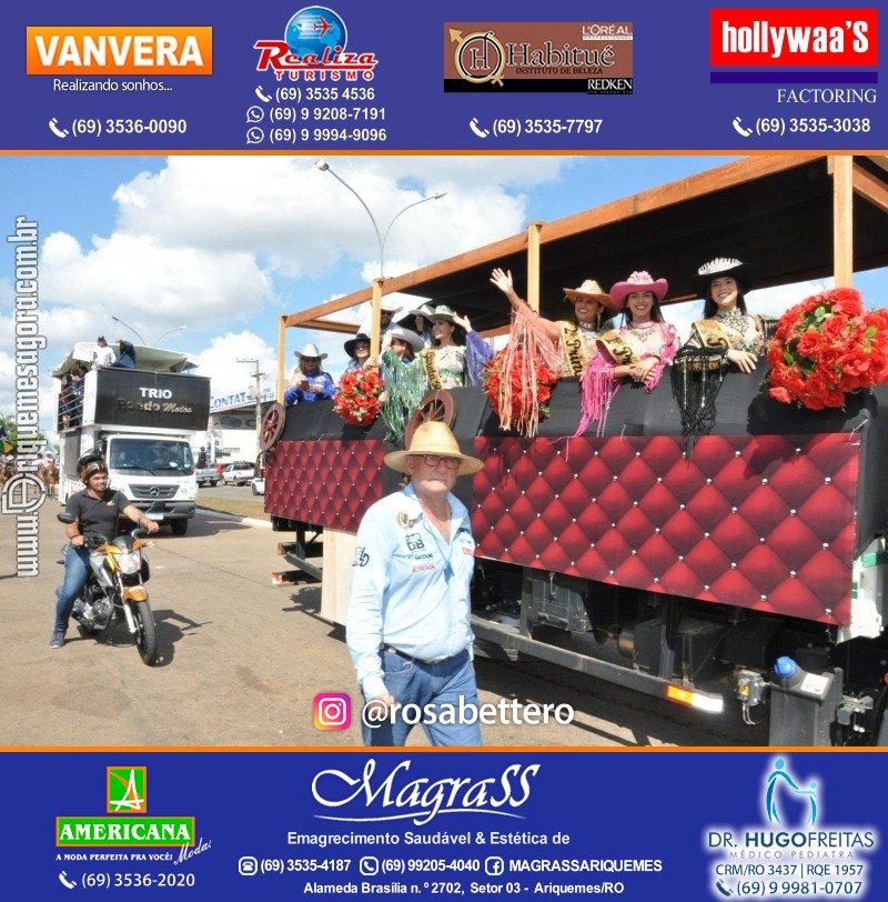 EXPOARI 2022 - Cavalgada em Ariquemes Rondônia