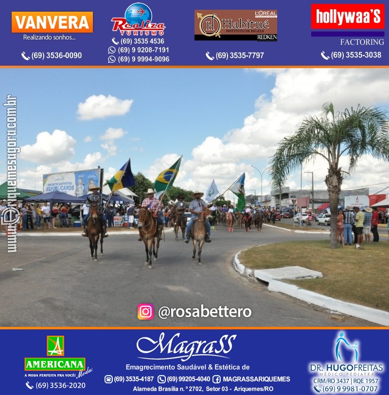 EXPOARI 2022 - Cavalgada em Ariquemes Rondônia