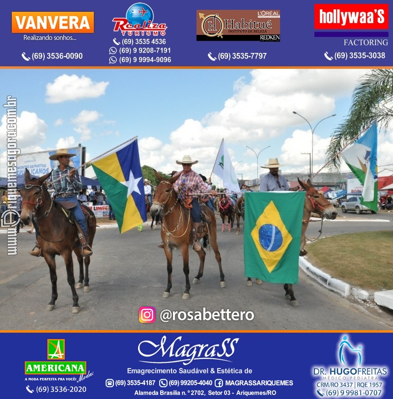 EXPOARI 2022 - Cavalgada em Ariquemes Rondônia