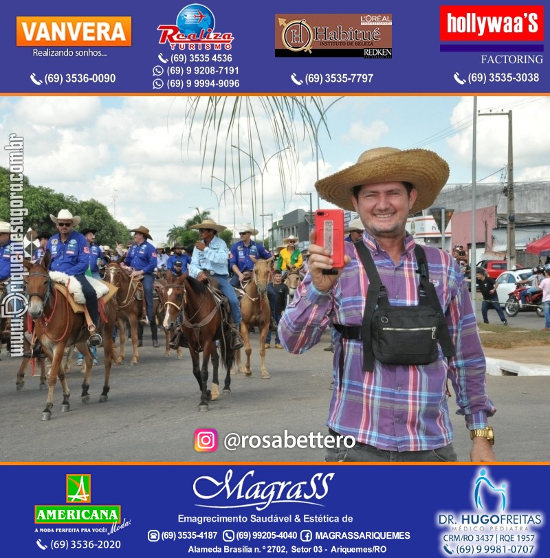 EXPOARI 2022 - Cavalgada em Ariquemes Rondônia