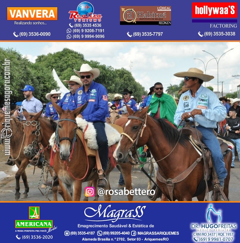 EXPOARI 2022 - Cavalgada em Ariquemes Rondônia