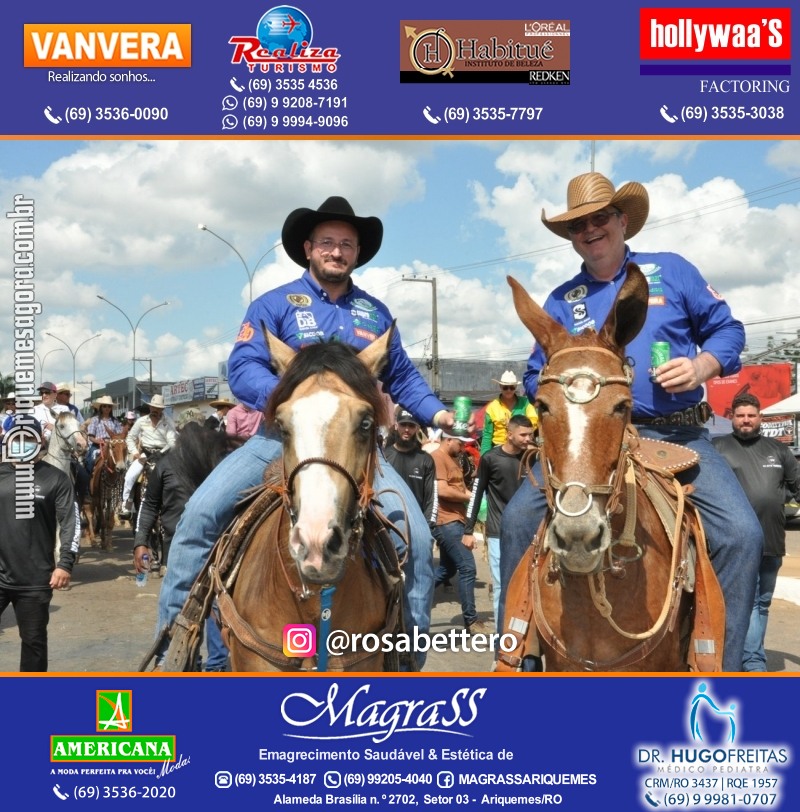 EXPOARI 2022 - Cavalgada em Ariquemes Rondônia