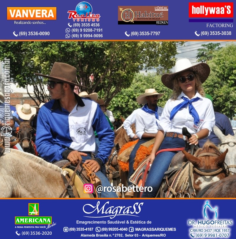 EXPOARI 2022 - Cavalgada em Ariquemes Rondônia