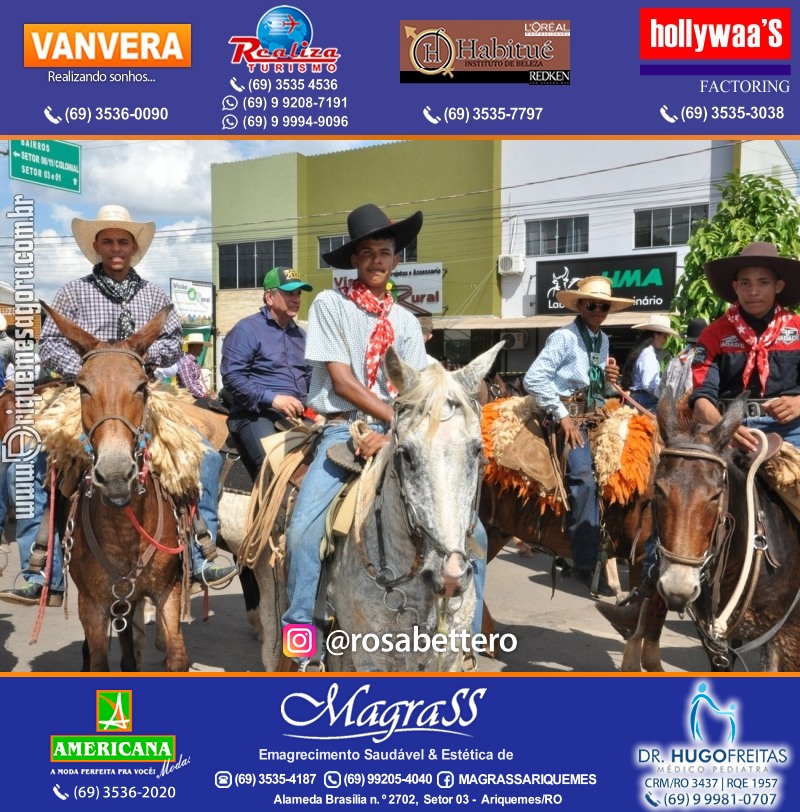EXPOARI 2022 - Cavalgada em Ariquemes Rondônia