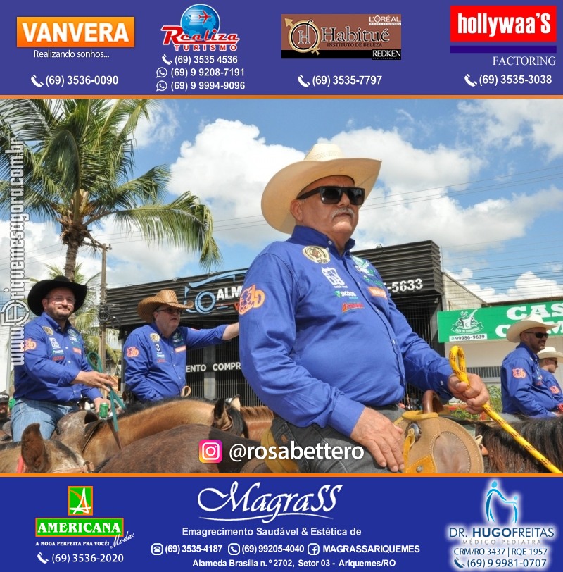 EXPOARI 2022 - Cavalgada em Ariquemes Rondônia