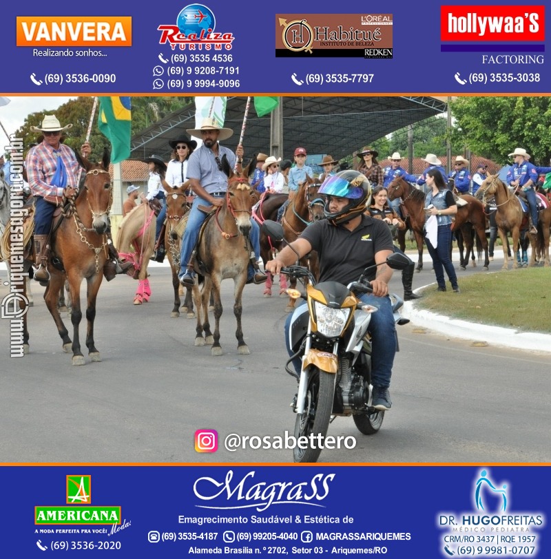 EXPOARI 2022 - Cavalgada em Ariquemes Rondônia