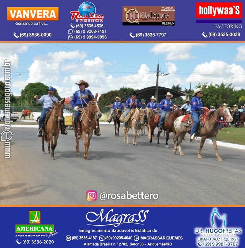 EXPOARI 2022 - Cavalgada em Ariquemes Rondônia