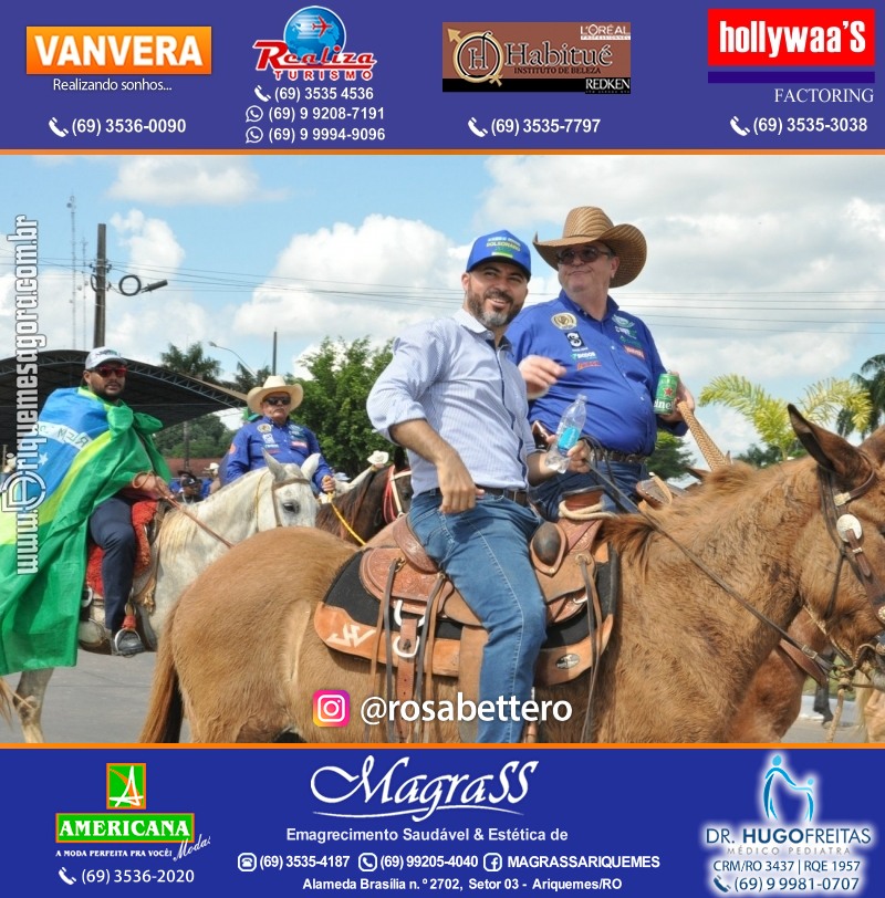 EXPOARI 2022 - Cavalgada em Ariquemes Rondônia