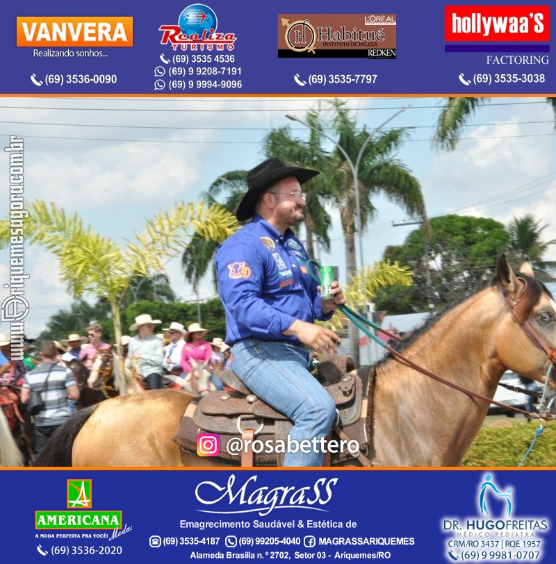 EXPOARI 2022 - Cavalgada em Ariquemes Rondônia