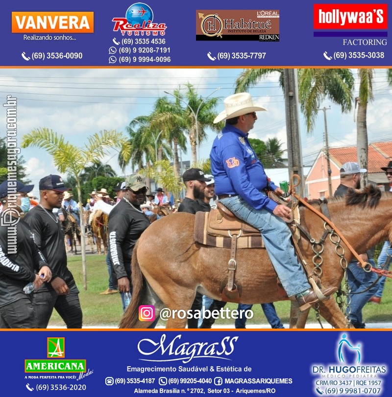 EXPOARI 2022 - Cavalgada em Ariquemes Rondônia