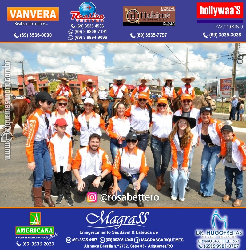 EXPOARI 2022 - Cavalgada em Ariquemes Rondônia