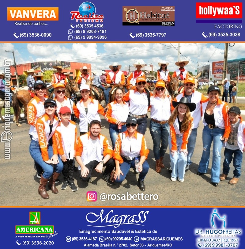 EXPOARI 2022 - Cavalgada em Ariquemes Rondônia