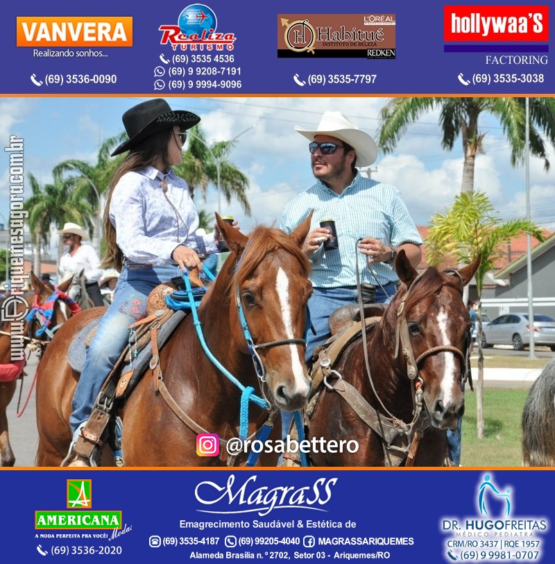 EXPOARI 2022 - Cavalgada em Ariquemes Rondônia