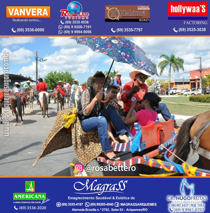EXPOARI 2022 - Cavalgada em Ariquemes Rondônia