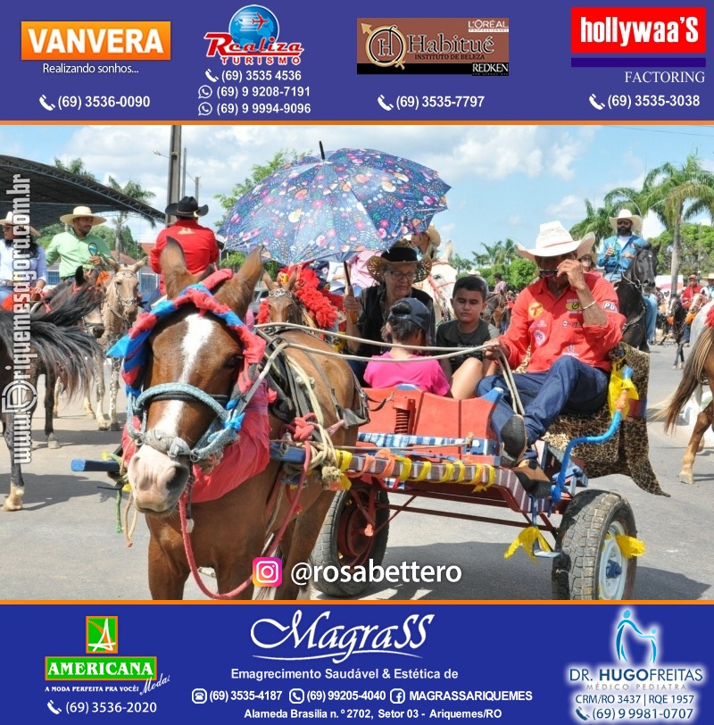 EXPOARI 2022 - Cavalgada em Ariquemes Rondônia
