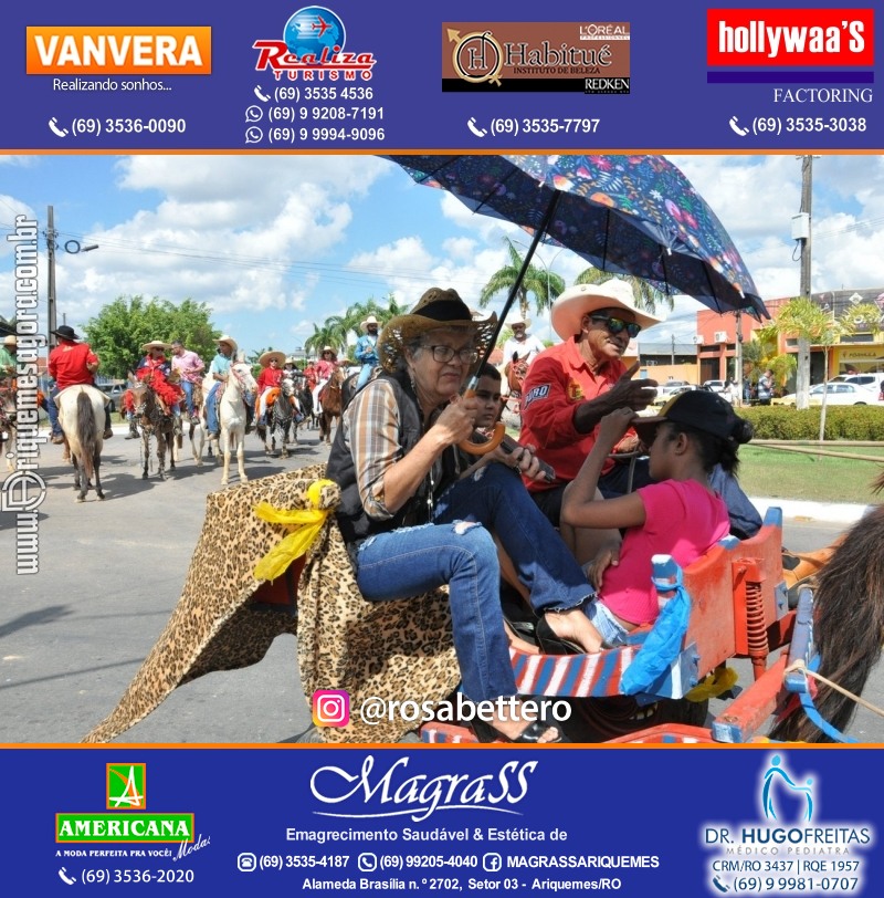 EXPOARI 2022 - Cavalgada em Ariquemes Rondônia