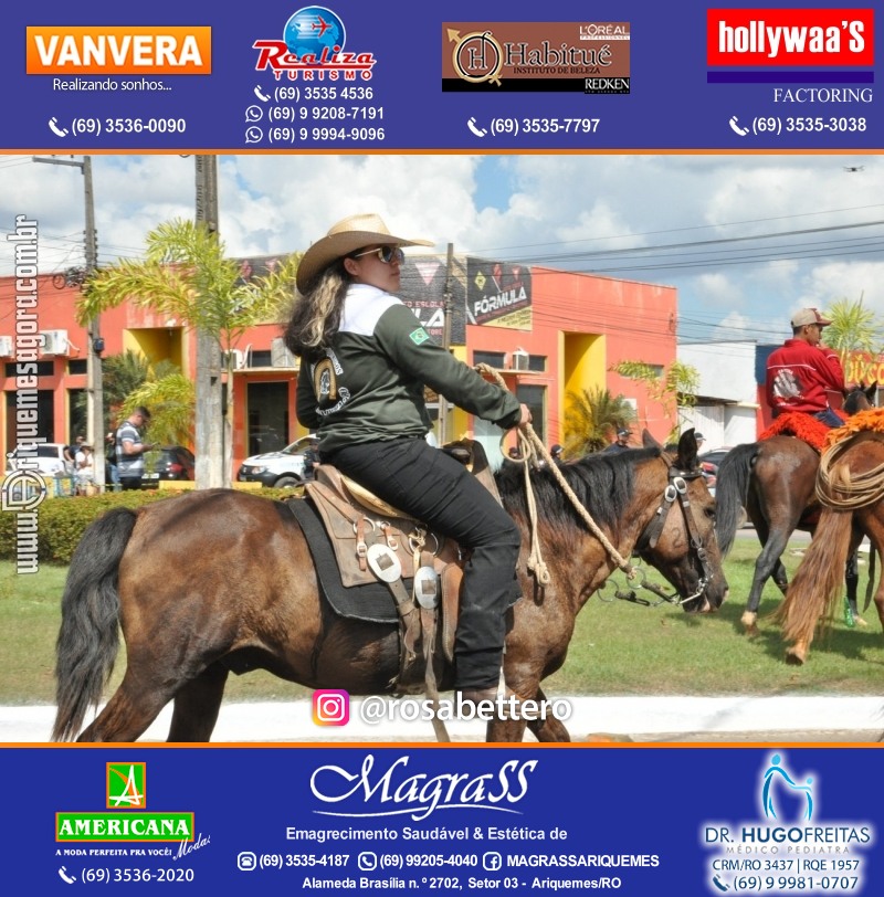 EXPOARI 2022 - Cavalgada em Ariquemes Rondônia