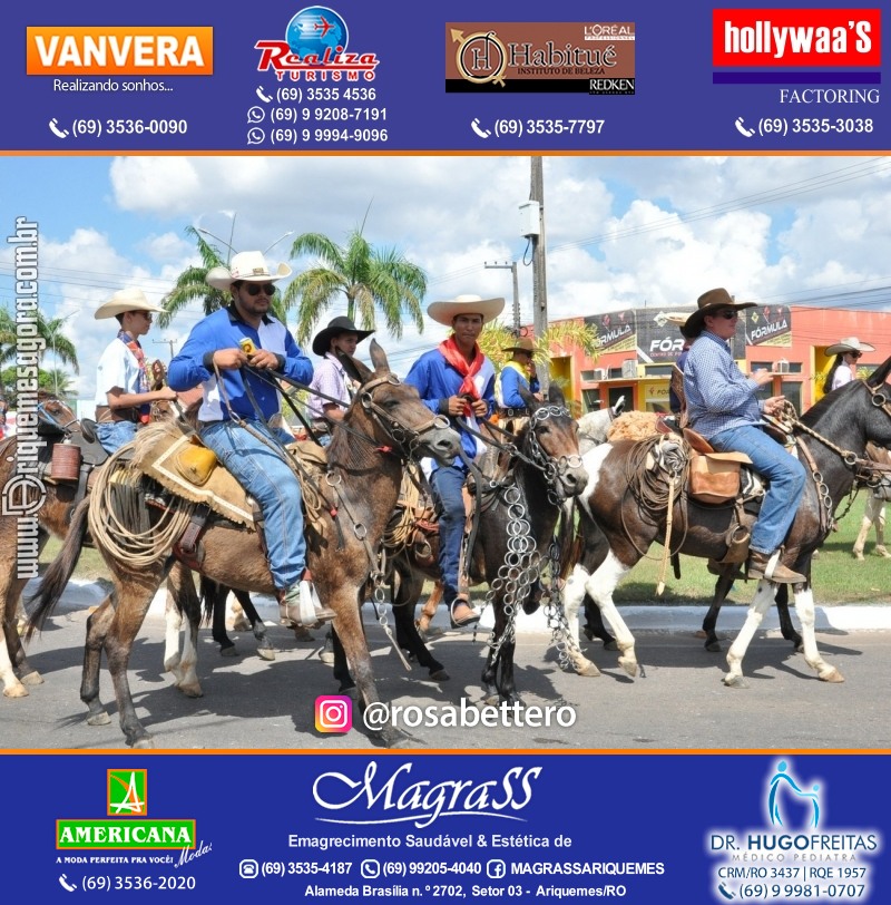 EXPOARI 2022 - Cavalgada em Ariquemes Rondônia