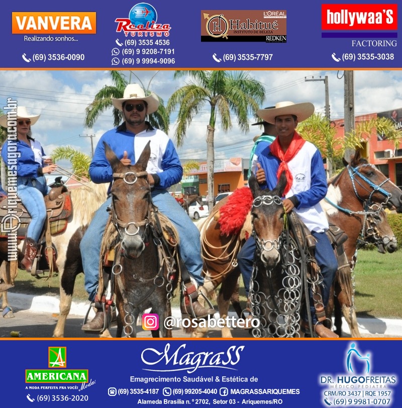 EXPOARI 2022 - Cavalgada em Ariquemes Rondônia