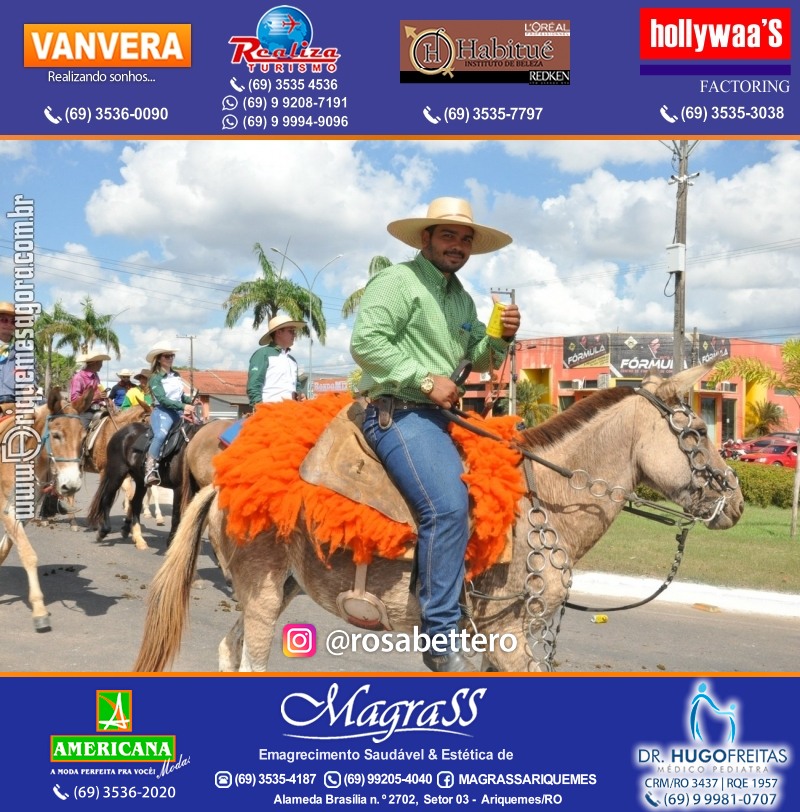 EXPOARI 2022 - Cavalgada em Ariquemes Rondônia