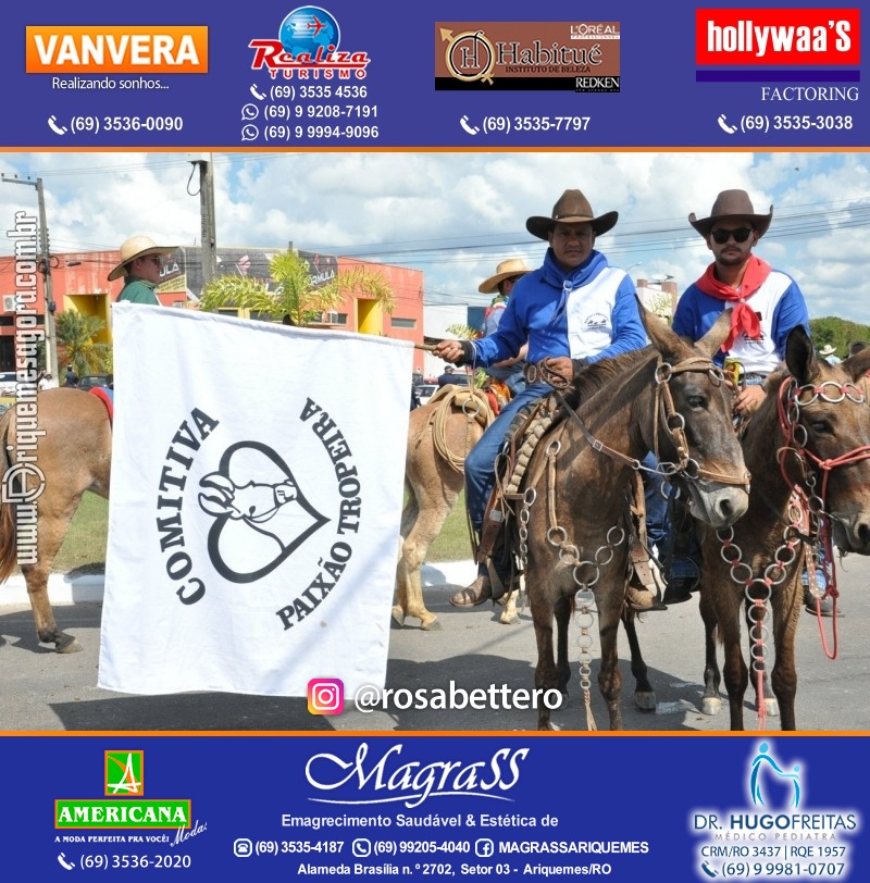 EXPOARI 2022 - Cavalgada em Ariquemes Rondônia
