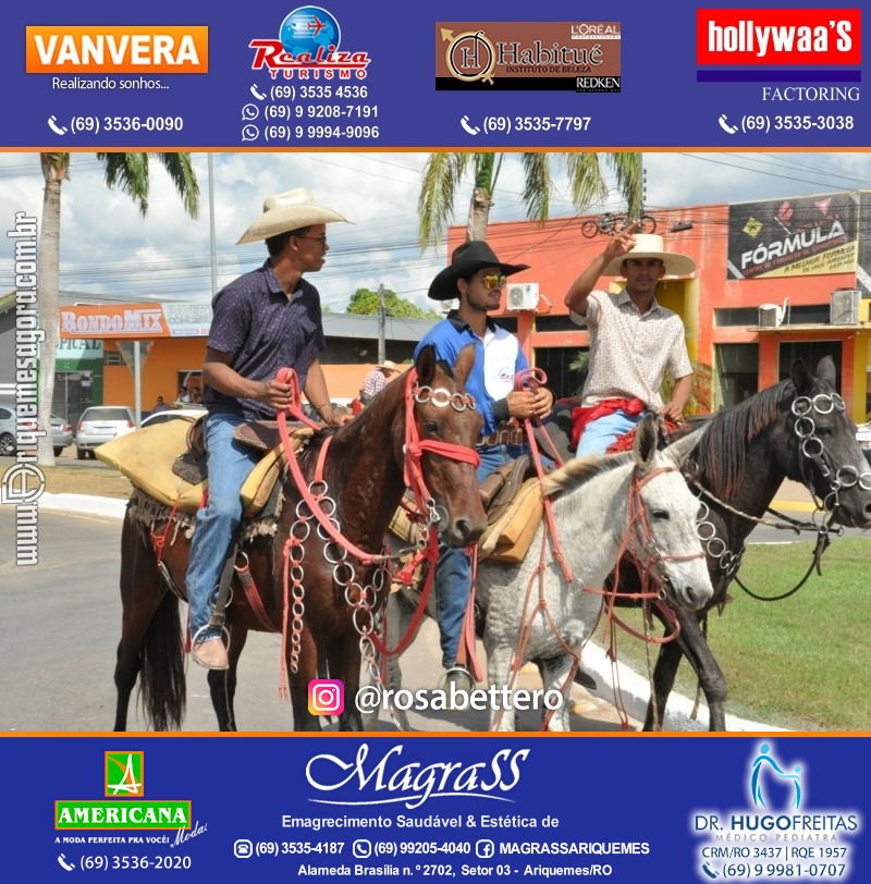 EXPOARI 2022 - Cavalgada em Ariquemes Rondônia