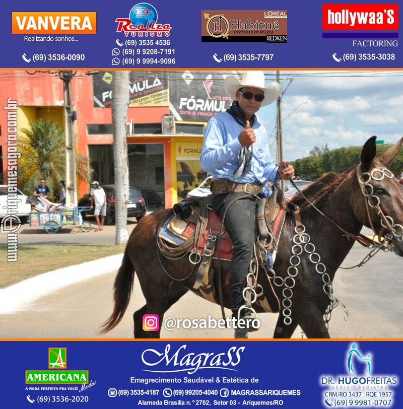 EXPOARI 2022 - Cavalgada em Ariquemes Rondônia