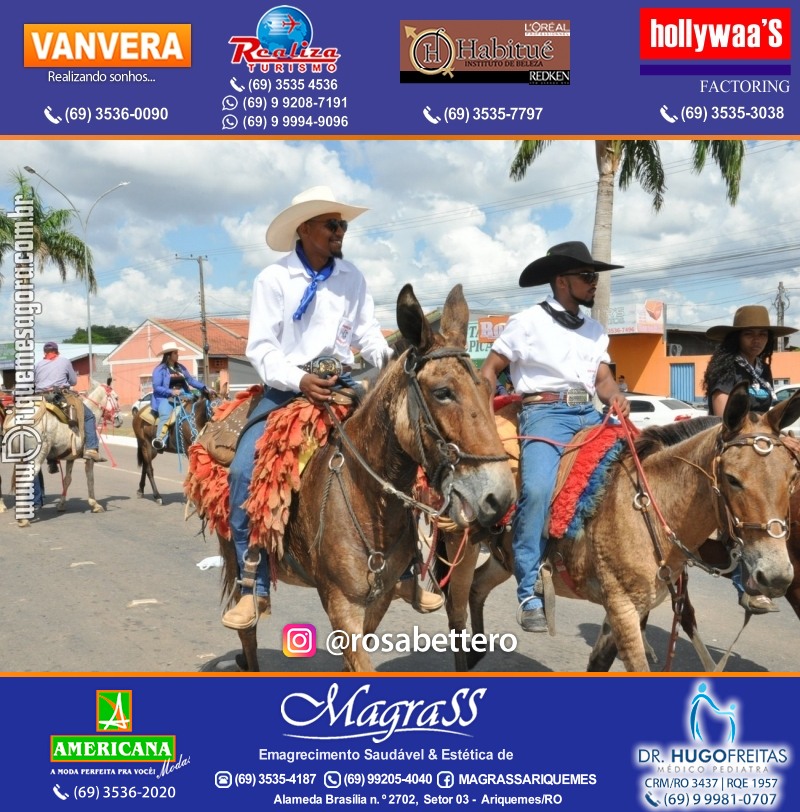 EXPOARI 2022 - Cavalgada em Ariquemes Rondônia
