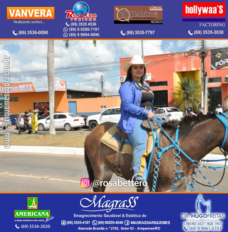 EXPOARI 2022 - Cavalgada em Ariquemes Rondônia