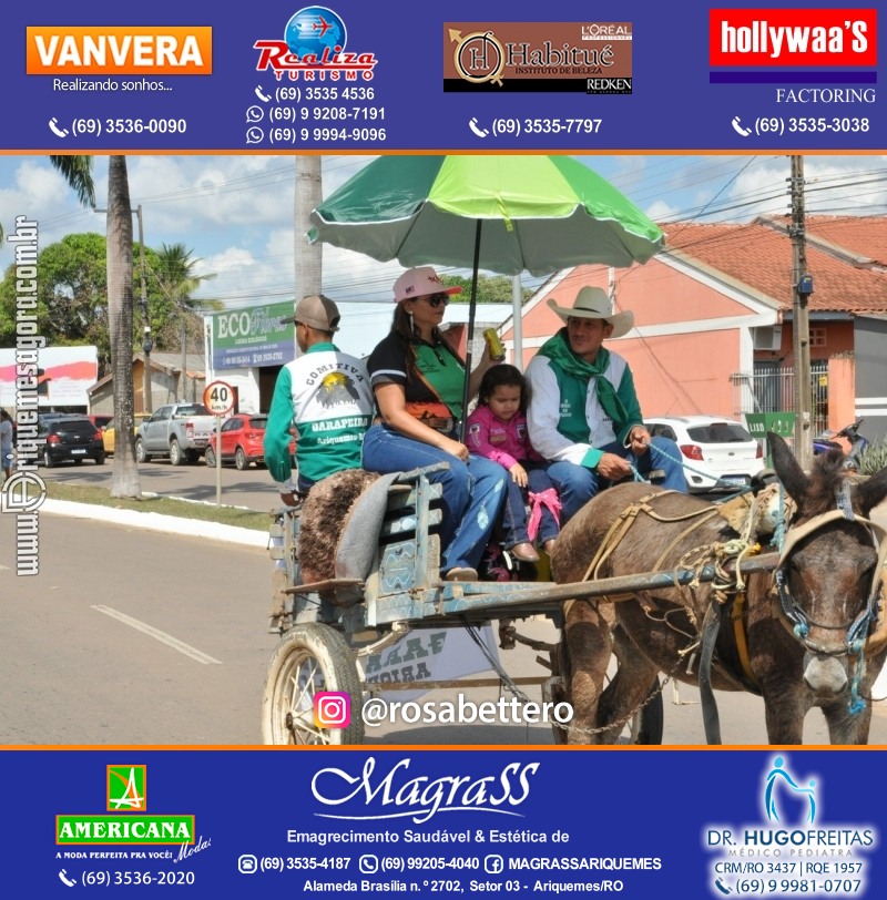 EXPOARI 2022 - Cavalgada em Ariquemes Rondônia