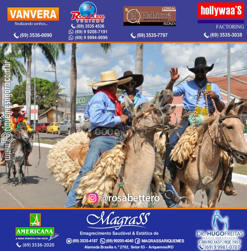EXPOARI 2022 - Cavalgada em Ariquemes Rondônia