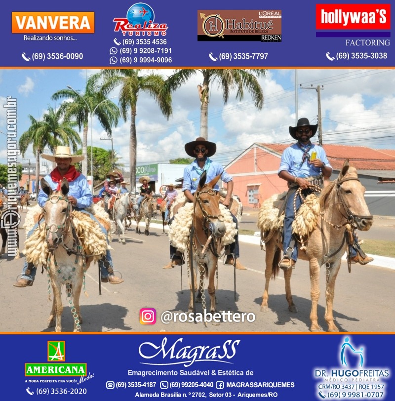 EXPOARI 2022 - Cavalgada em Ariquemes Rondônia