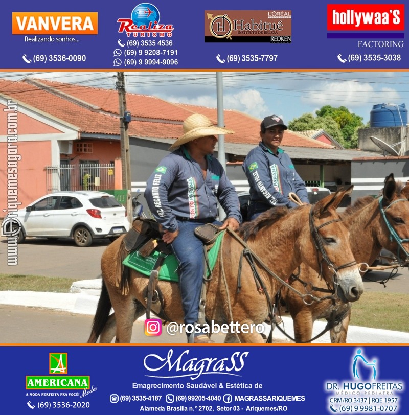 EXPOARI 2022 - Cavalgada em Ariquemes Rondônia