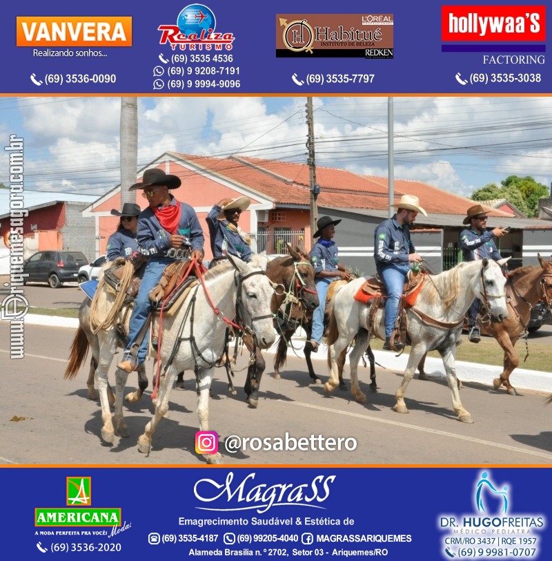 EXPOARI 2022 - Cavalgada em Ariquemes Rondônia