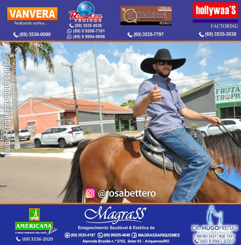 EXPOARI 2022 - Cavalgada em Ariquemes Rondônia