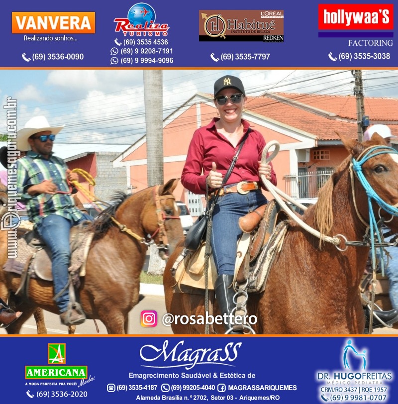 EXPOARI 2022 - Cavalgada em Ariquemes Rondônia