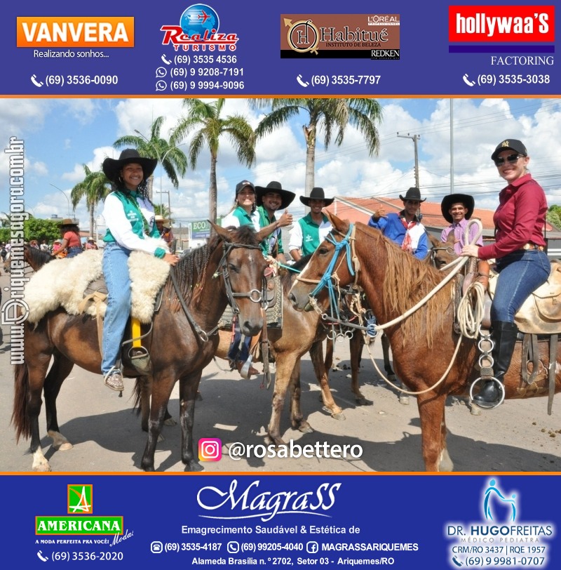 EXPOARI 2022 - Cavalgada em Ariquemes Rondônia