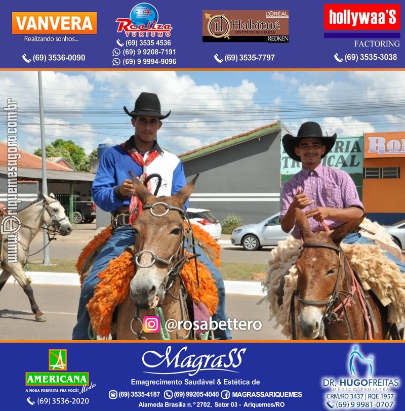 EXPOARI 2022 - Cavalgada em Ariquemes Rondônia