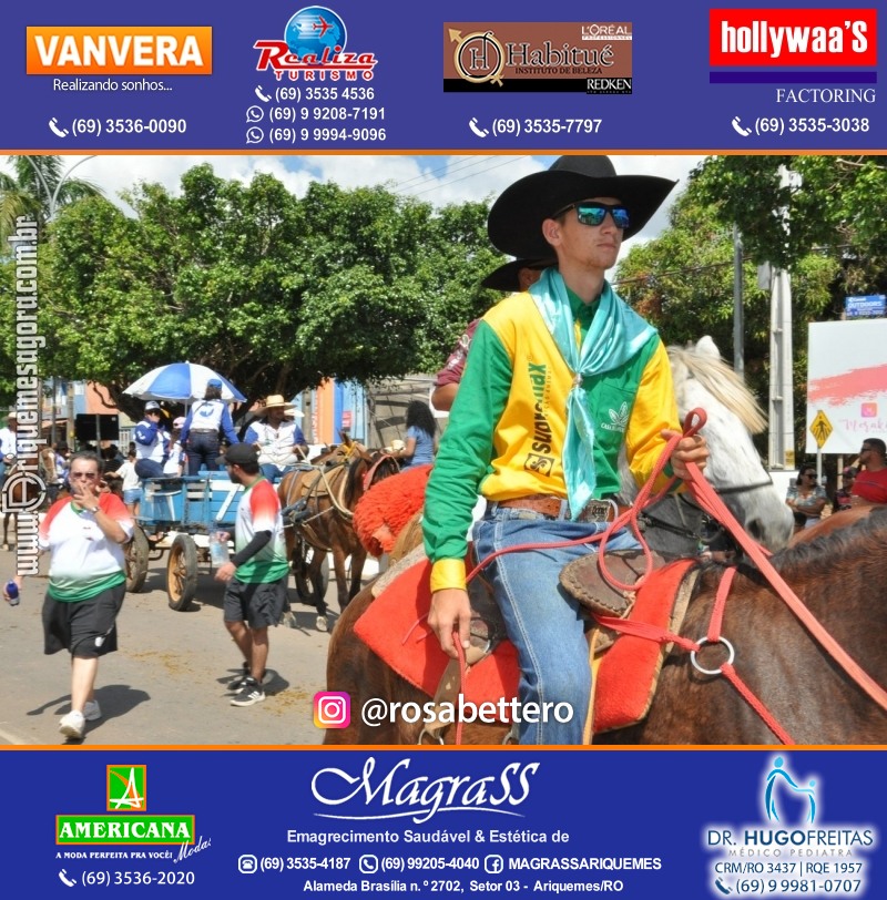 EXPOARI 2022 - Cavalgada em Ariquemes Rondônia